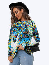 Lässiges Oberteilkleid mit Rundhalsausschnitt